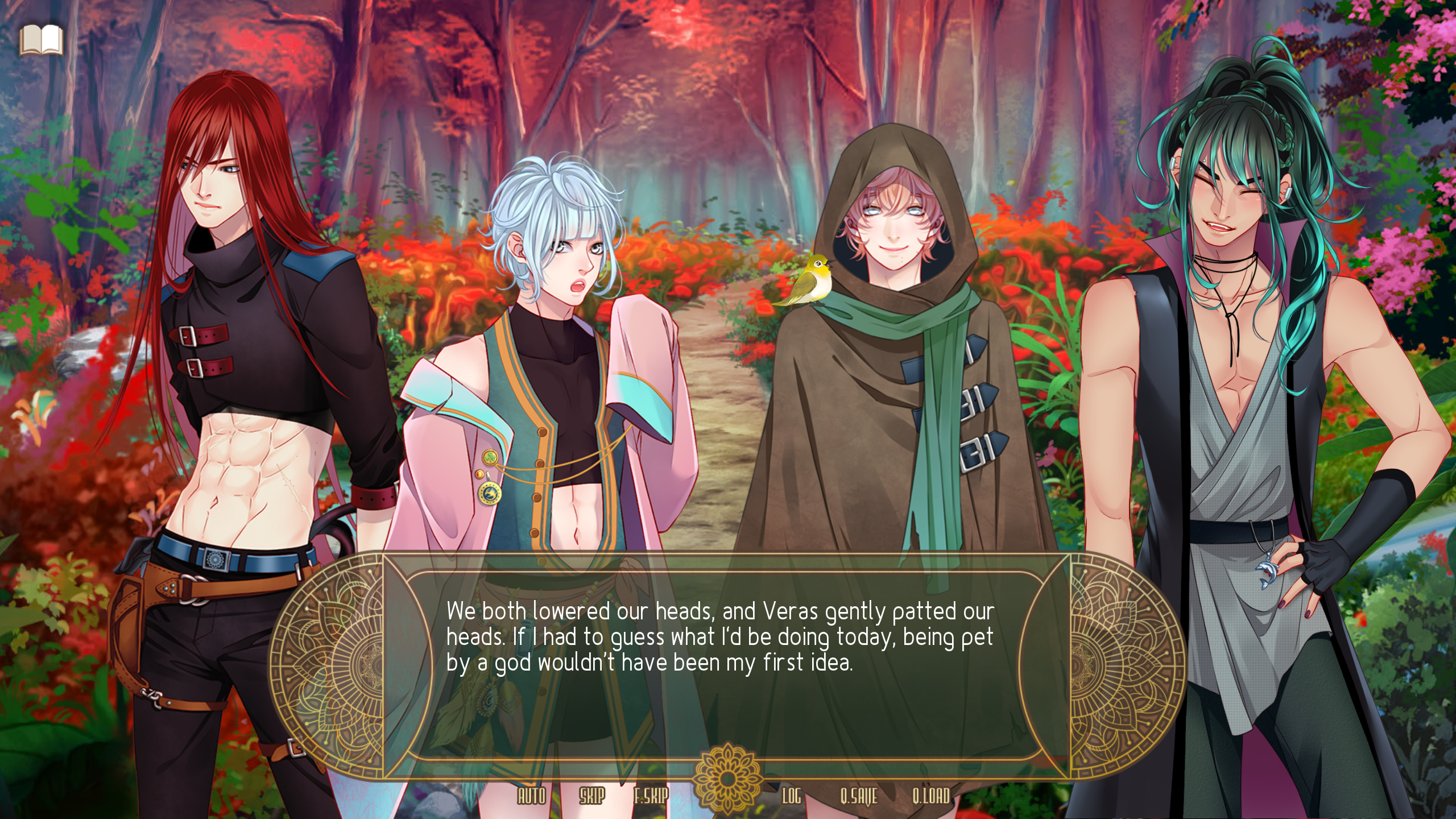 Imagine being petted by a god!